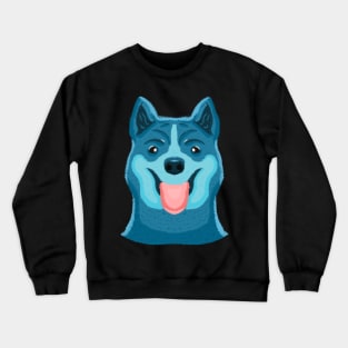 Blue heller dog Crewneck Sweatshirt